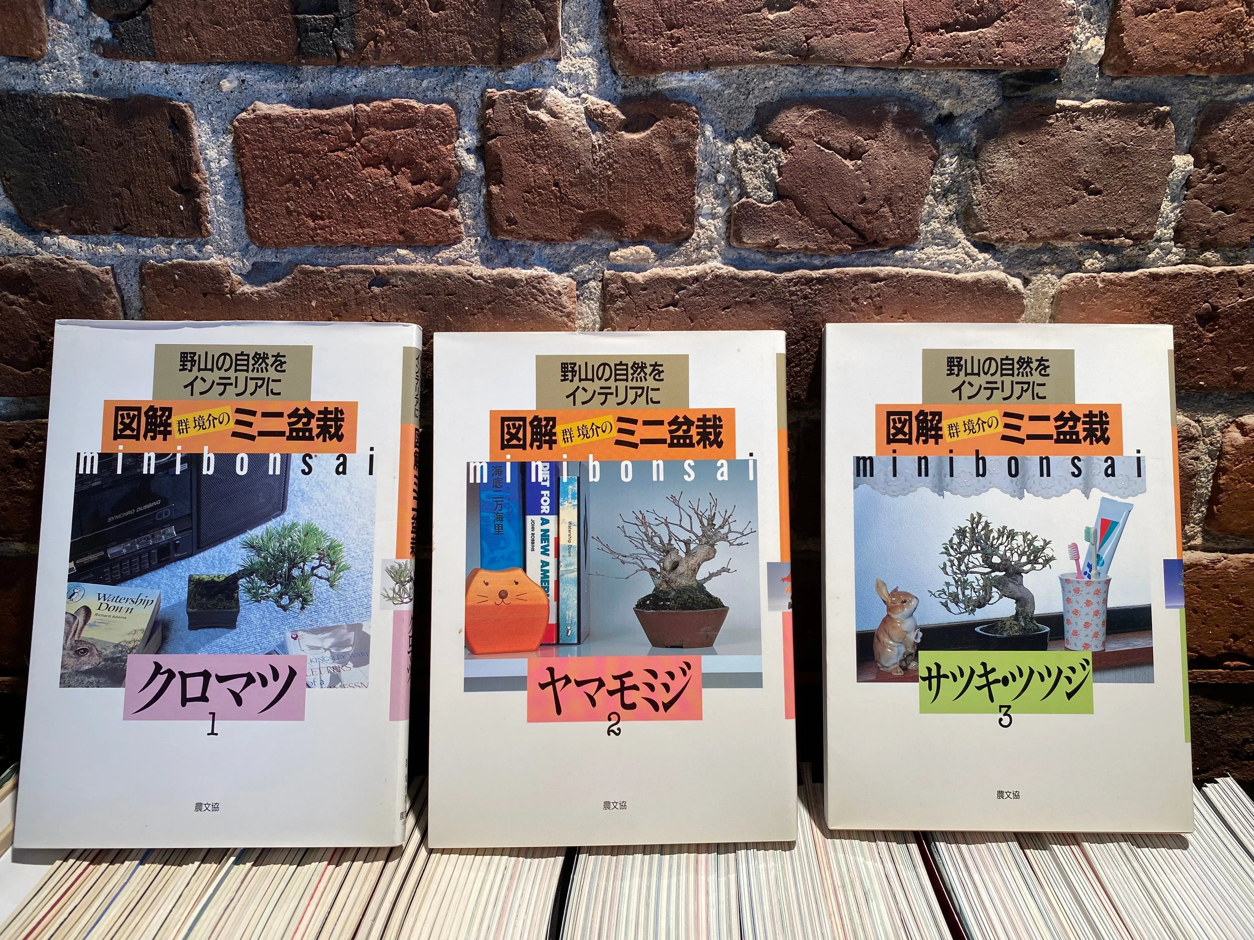 Kyosuke Gun's Illustrated mini bonsai CB Books
